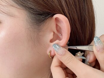 ルアナ ケリー(Luana kelly)の写真/≪耳つぼジュエリー10粒3000円/eyeメニューとセットで2500円≫ジュエリーシールで美容と健康のお悩み改善＊