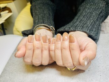 ほの花/マグネットネイル