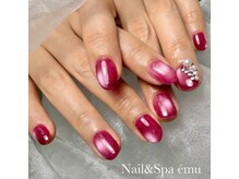 エミュ(emu)/ボルドーマグ×ビジュー