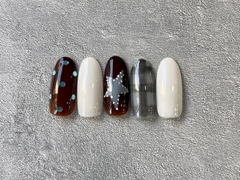 ニアウネイル(niau nail.)/star dot nail