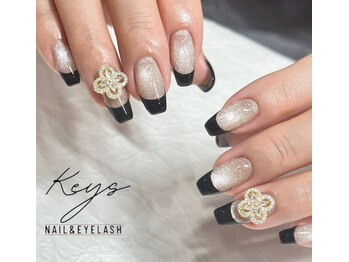 ネイルサロン キーズ(Nail salon Keys)の写真/フットも同価格！Instagramの写真など持ち込みOK♪【やり放題アート2本コース¥6700★4本コース¥7400】