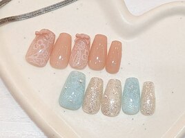 レースネイル＊どちらも¥8,500