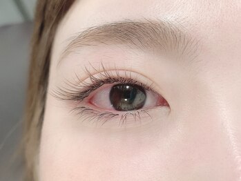 まつげエクステサロン ヘアーリゾートエーアイ 浅草店(hair resort Ai)/ブラウンフラットラッシュ 120本