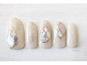 スリー 自由が丘(THREE)/ストーンシェルネイル