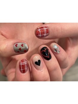 ショートネイルデザインが豊富