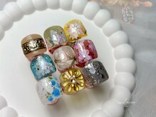 ネイル ミュー(nail myuu)/フット　ポイントアート