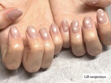 リブ 三軒茶屋(LiB)/自爪風クリアマグネットネイル