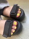 フットワンカラー×イエロー