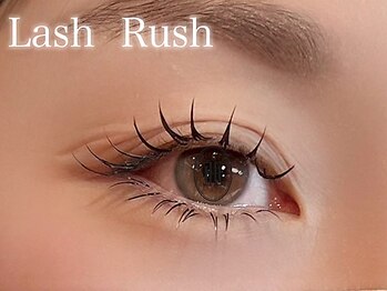 ラッシュラッシュ 高田馬場(LashRush)の写真/束感にはダブルフラット/ふわっと軽量な6D/目元ぱっちり派にはまつパも◎更にLEDでキープ力アップ!