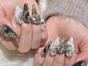エスフィーネイルサロン リシェル(Esfy nailsalon Richer)の写真/可愛すぎるパーツ多数ご用意★[フリーART☆ジェル¥8800～/スカルプ¥14800～/ジェルチップ長さ出し¥12800～]