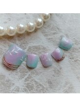 ラボーテ 月が丘店(La beaute)/定額フットネイル￥9500