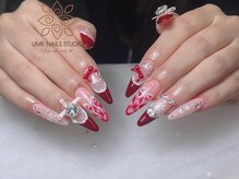 ウメネイルスタジオ(UME NAIL STUDIO)/長さだしやり放題×つけ放題