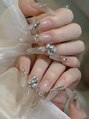 エランネイル 池袋(Elun Nail)&nbsp;ワンホン、華やか、キレイめも大好き