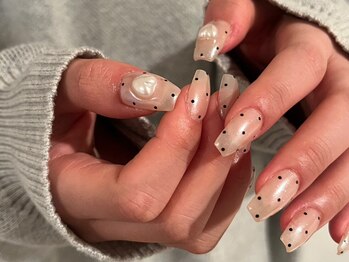 シェリーラメール 渋谷(cherielamer)/パールハートドット