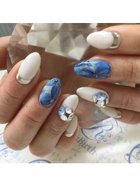 ブライダルネイル　ミラー