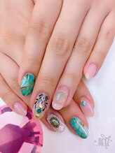 アイル ビューティーサロン(Airu Beauty Salon)/大理石+ドリームキャッチャー