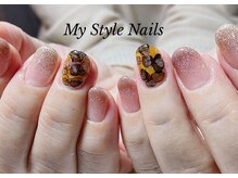 マイ スタイル ネイルズ(My Style Nails)/ラメグラデーションジェル