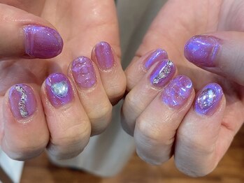 エムスラッシュアヴェダ 自由が丘(M.SLASH AVEDA)/ちゅるんpurple