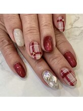 グリーディ(greedy)/チェックネイル