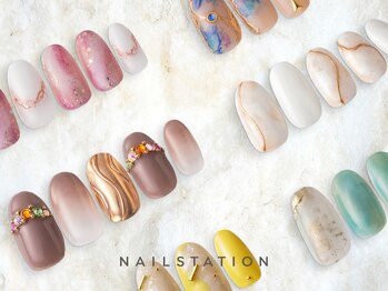 ネイルステーション ルミネ新宿1店(NAIL STATION)の写真/豊富なアートで自分だけの指先を演出☆シンプルで上品なデザインから個性派デザインまで幅広く対応◎