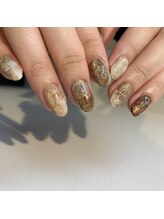 ヌア(nur.)/ブラウンnuance