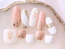 ネイルサロンフォーユー(for u)/H &Fお揃いデザイン♪￥13980