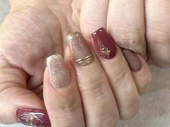 エヌドットプラスネイル(N.plus NaiL)/秋ネイル