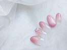 ラメグラデーションネイル