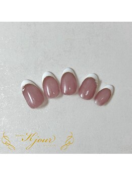 ケージュール(Kjour)/ピンクフレンチネイル