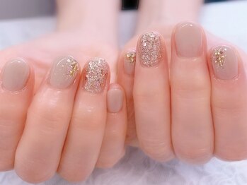 ディアリーネイル(Dearly Nail)/ベージュネイル