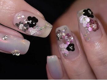 オーロラホロフラワー