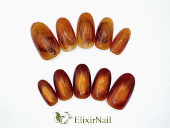 エリクサーネイル 長堀橋(Elixir Nail)/定額aシンプル/クーポン使用