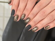 ワンアンドオンリー(One&Only)/ブラックうるまぐ×マットネイル