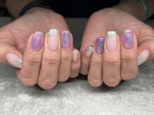 ネイルエリザベス(Nail Elizabeth)の雰囲気（ニュアンスとラメグラ☆）