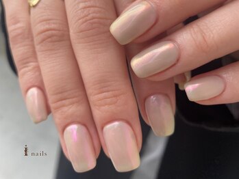 アイネイルズ 吉祥寺店(I nails)/オーロラベージュネイル[吉祥寺]