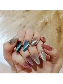 ローラネイル(Roller nail)/スカルプアートコース￥15000
