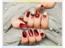 トレンドネイルスタジオ(Trend Nail Studio)/赤色マグネット