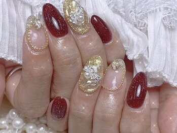 クイーンズネイルサロン(Queen's nail salon)/デザイン4本