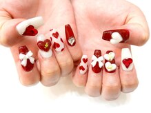 ネイルコレクション ピンク(Nail Collection Pink)/スカルプ付け放題★ハート