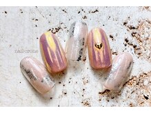 ネイルクローネ(nail crone)/ホイルニュアンスネイル