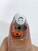 ビューティフルムーン ネイル 本厚木(Beautiful Moon Nail)/ハロウィンネイル