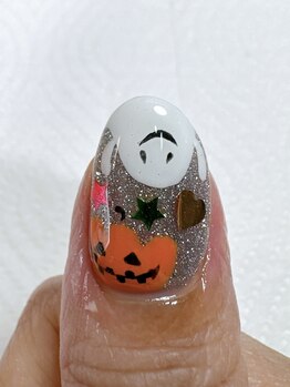ビューティフルムーン ネイル 本厚木(Beautiful Moon Nail)/ハロウィンネイル