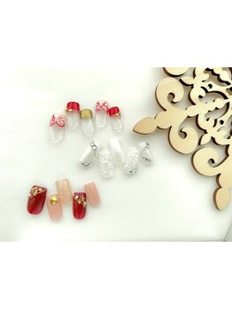 手描きアートが得意なサロン