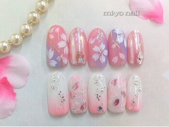 ★桜ネイル【定額￥9900(税込)】