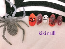 ハロウィンネイル