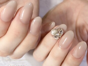 モアニ ヒロオ 渋谷店(MOANI Hiroo)/シアーカラーにうっとりビジュー