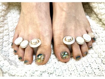 デザインフットネイル