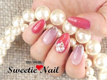 スウィーティーネイル 柏東口駅前店(Sweetie Nail)の写真/【ジェルアートフリーコース¥8250～】時間内に収まるアート内容の色の追加やストーン追加等は無料！