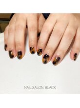 ブラック 池尻大橋店(BLACK)/べっこうネイル★