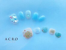 アクロネイル アンド アイ(ACRO NAIL&EYE)/2025 3月　定額フットコース2
